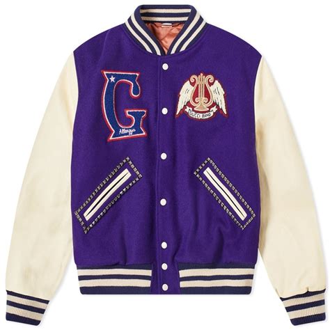 gucci college jacke